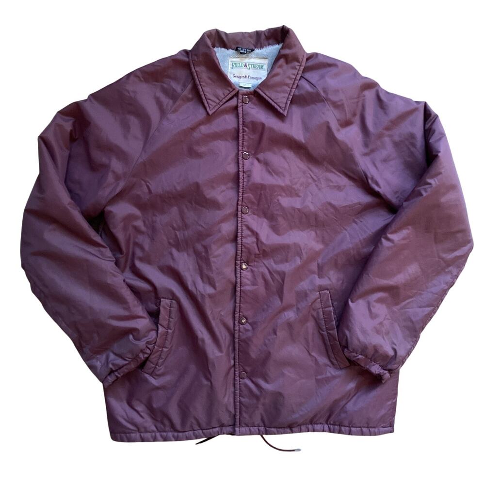 Vintage Field & Stream Maroon Gordon Ferguson Jacket Men